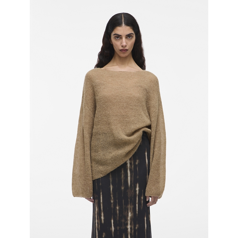 Rouge edit ROUBANA LS OPEN ONECK KNIT1583501_2