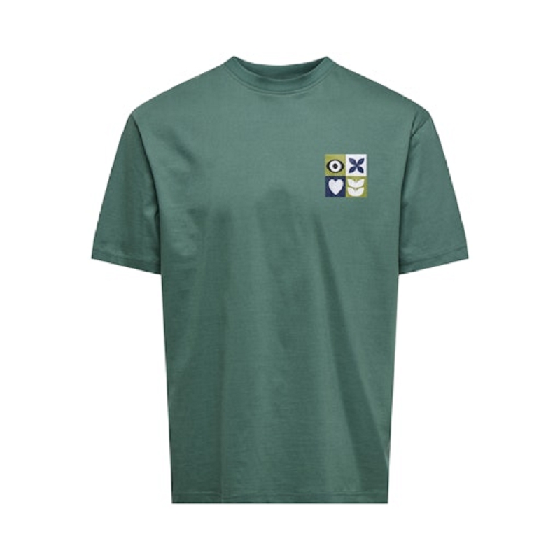 Only and sons ONSFRED GIROUD RLX SS TEE1585401_2