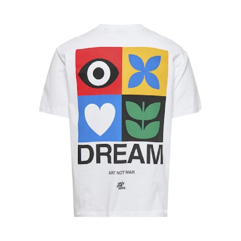 Only and sons ONSFRED GIROUD RLX SS TEE