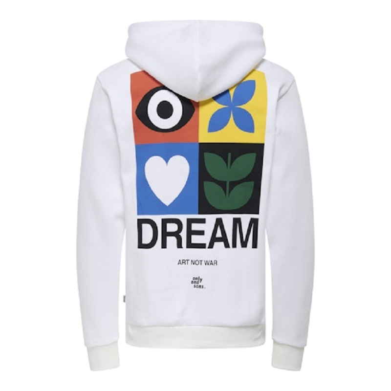 Only and sons ONSCERES CLAUDE REG LS HOODIE SWEAT
