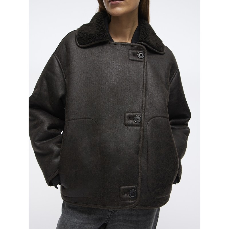 Vila VIKADERA LS SHEARLING JACKET1586701_2
