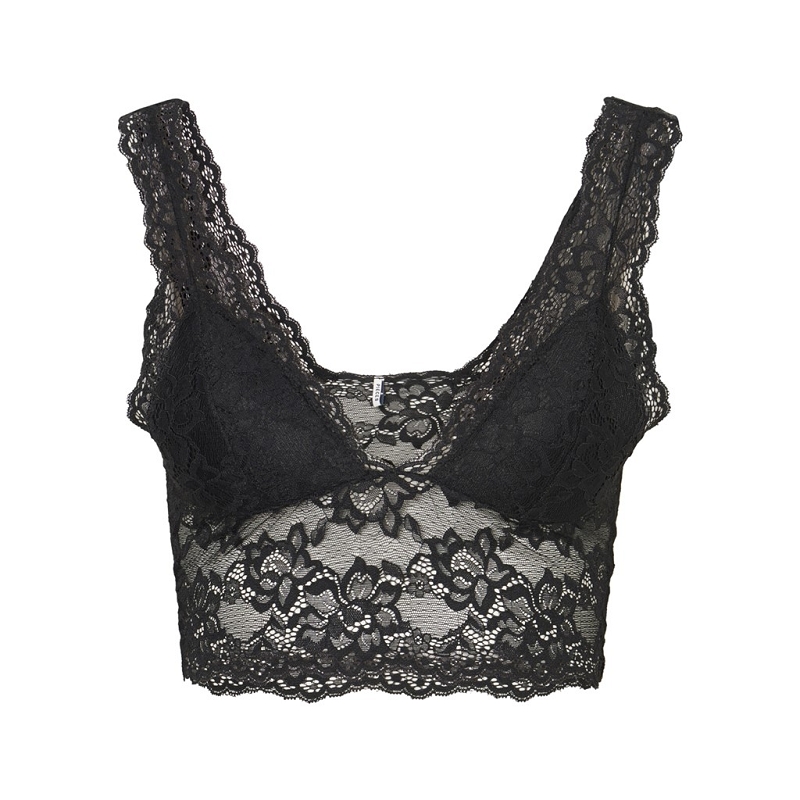 Pieces PCLINA LACE BRA TOP NOOS