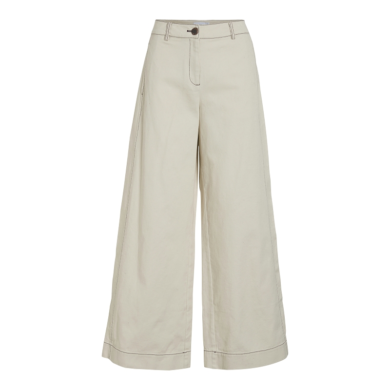 Vila VIDELILAH RW WIDE DENIM PANTS