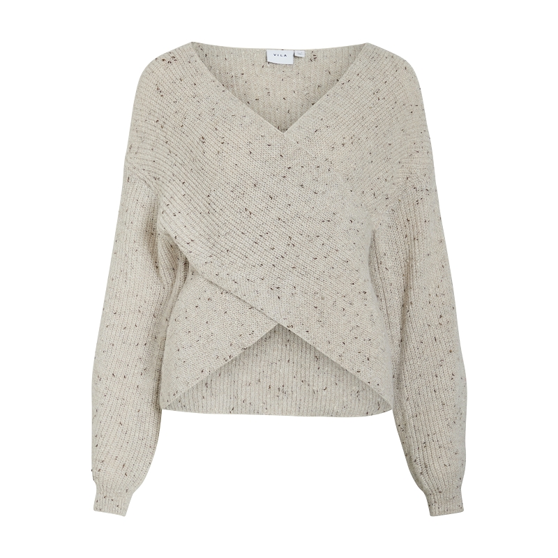 Vila VIMILOU REV LS GLITTER KNIT TOP