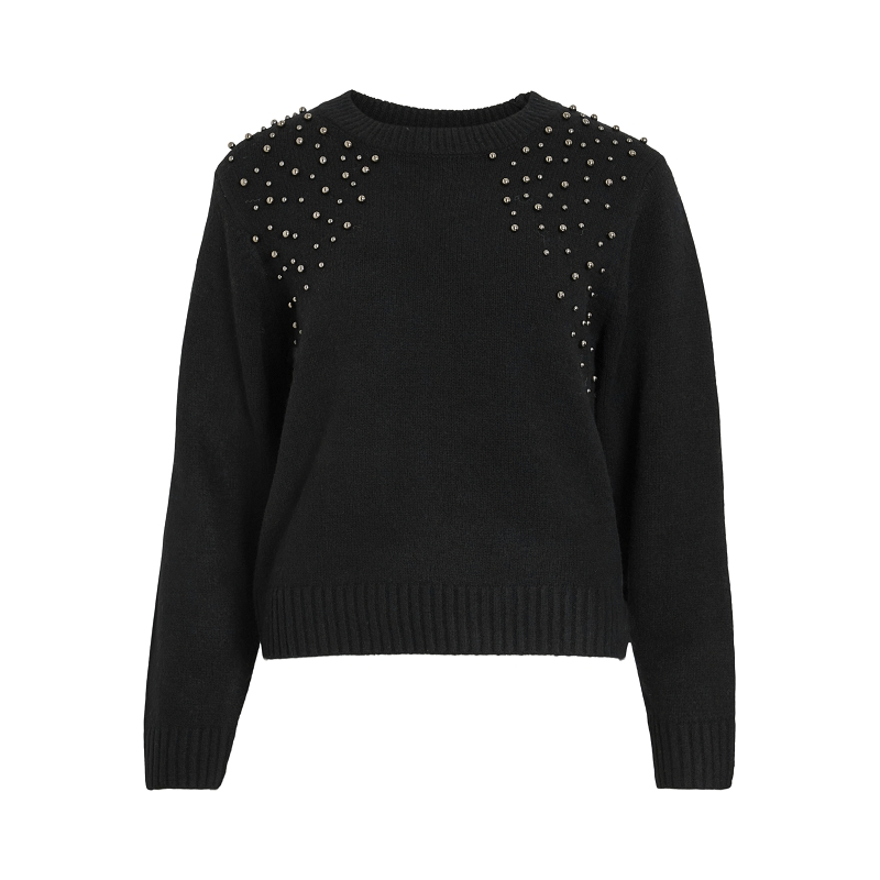 Vila VILANIE ONECK LS DECO KNIT TO