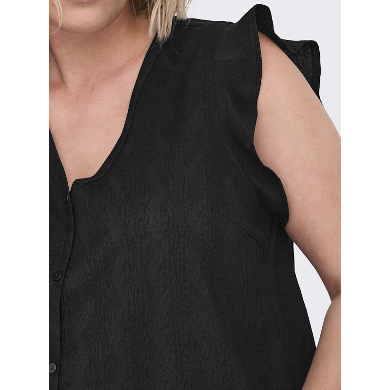 Only carmakoma CARDIA SS V NECK FRILL TOP1751401_3
