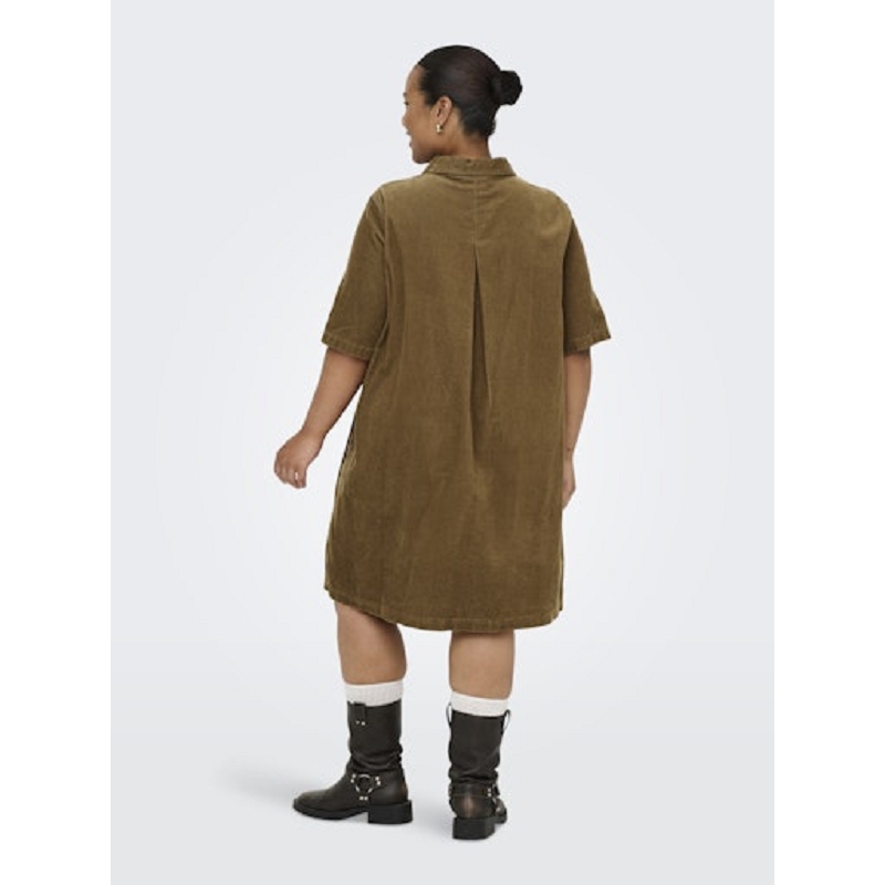 Only carmakoma CARGRYNESSA SS CORD DRESS PNT1752501_4