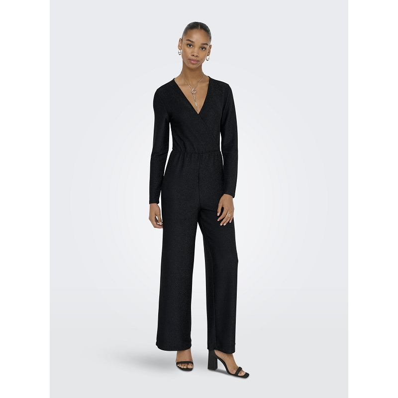 Only RICH LS GLITTER JUMPSUIT JRS