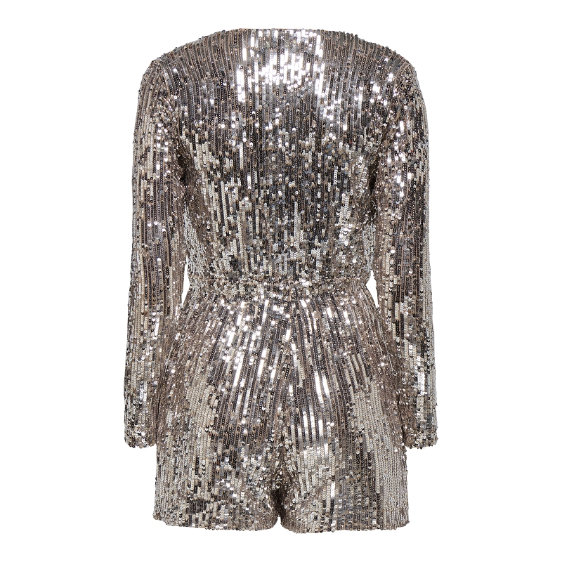 Only AMABEL LS SEQUINS PLAYSUIT WVN1754101_2