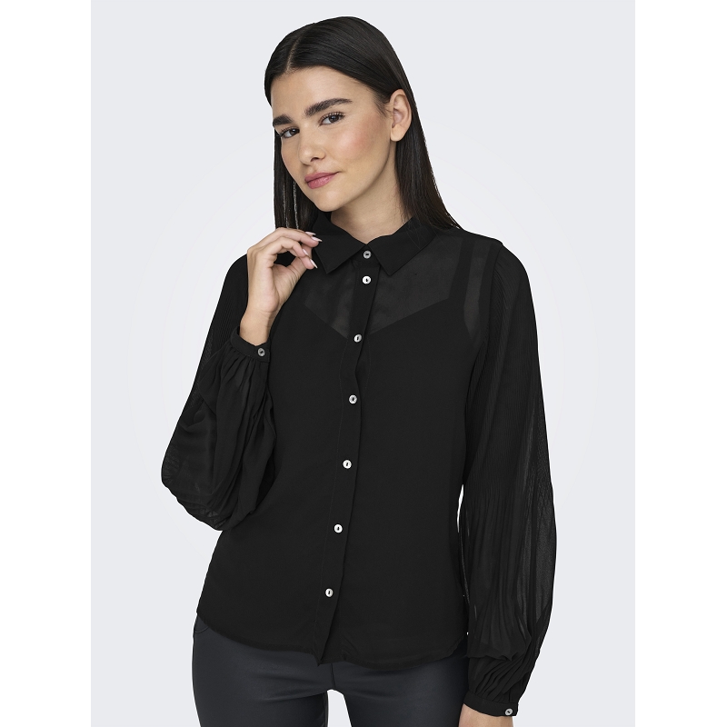 Only STAR LIFE LS PLISSE SHIRT WVN1756802_2