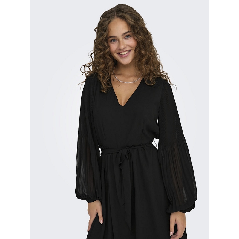 Only STAR LIFE LS PLISSE SLEEVE DRESS WVN1757902_2