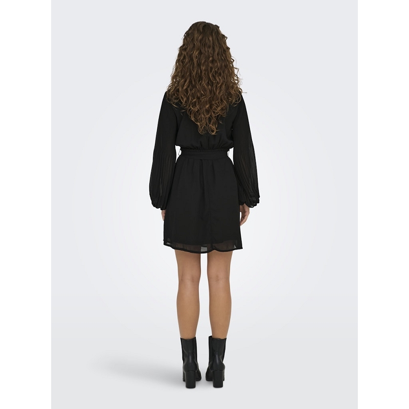 Only STAR LIFE LS PLISSE SLEEVE DRESS WVN1757902_5