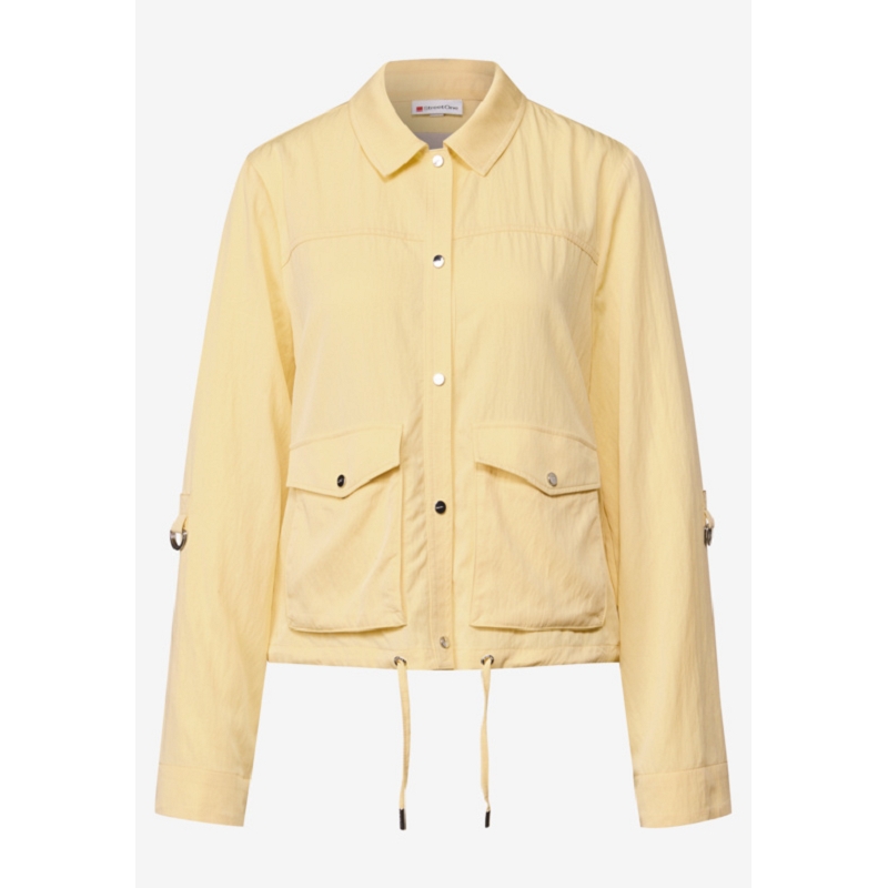 Street one LIGHT STRUCTURED JKT W. TURN UP