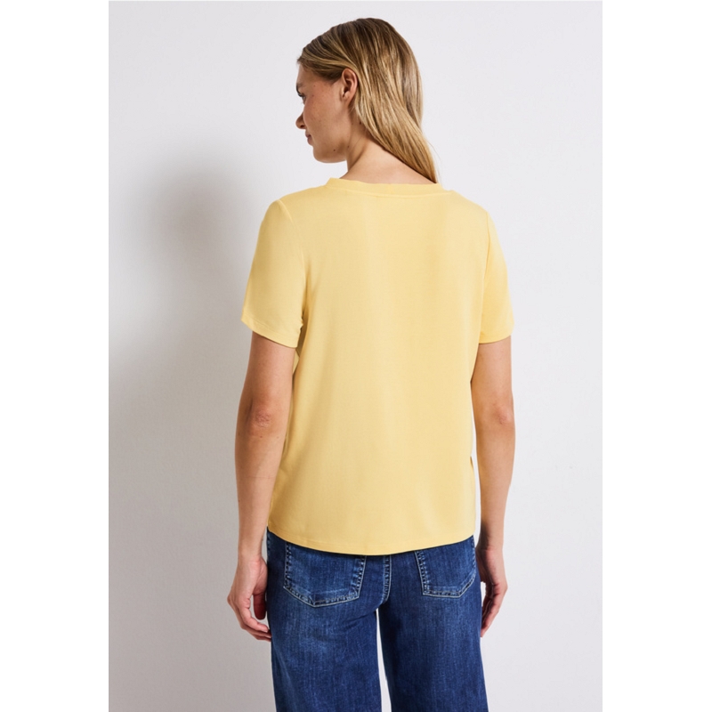 Street one VNECK SHIRT W.WOVEN COLLAR1775601_2