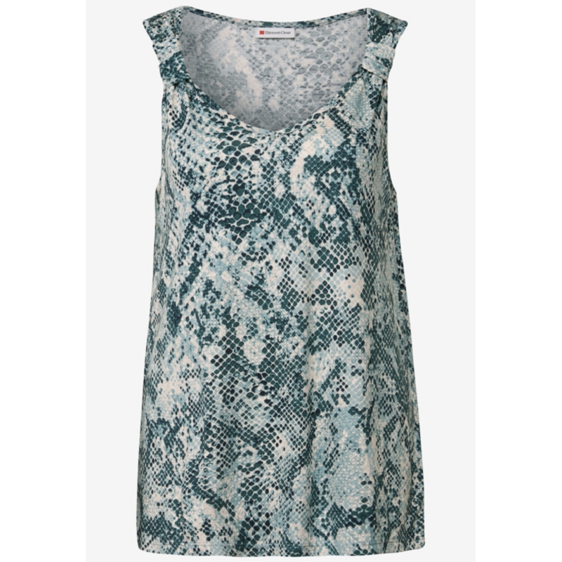 Street one PRINTED JERSEY TOP W.KNOT DETAIL1775801_4