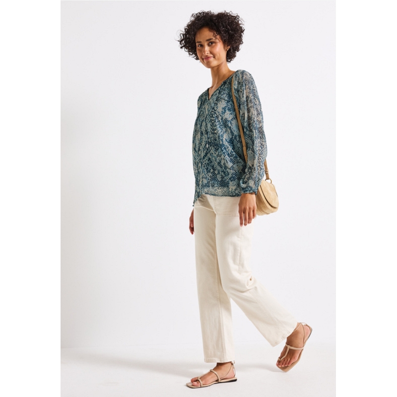 Street one PRINTED RAGLAN CHIFFON BLOUSE1776501_4
