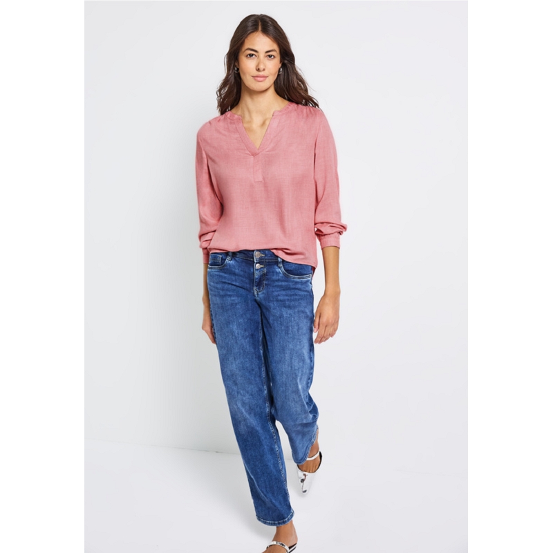 Street one MELANGE SPLITNECK TUNIC BLOUSE1784101_3