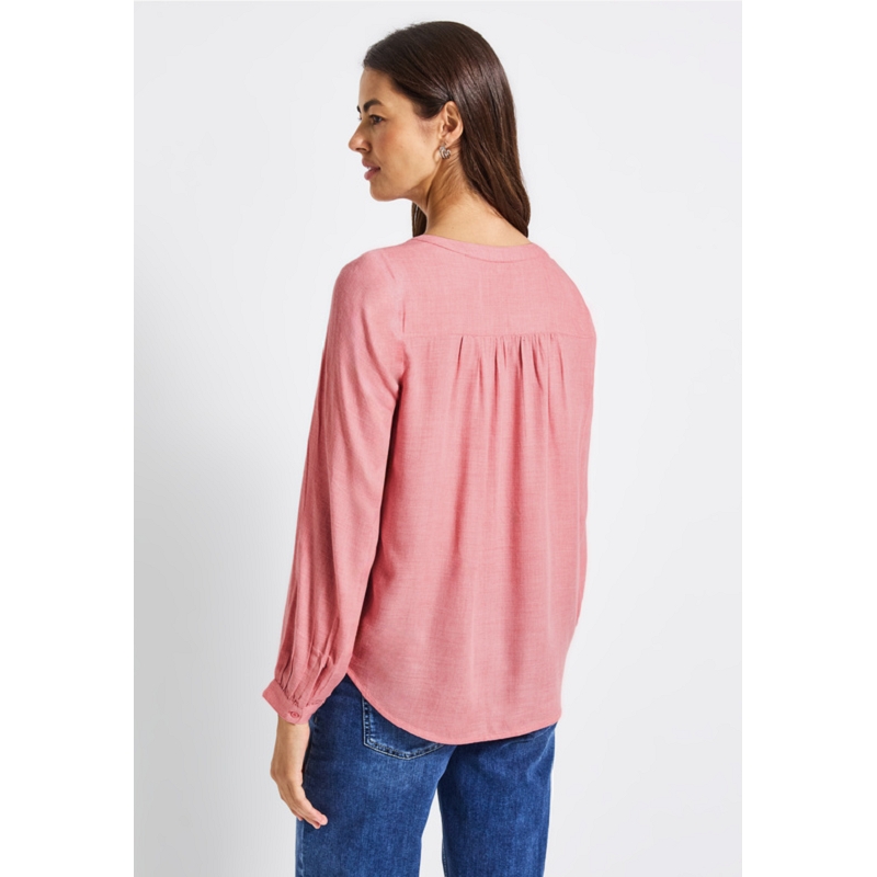 Street one MELANGE SPLITNECK TUNIC BLOUSE1784101_4