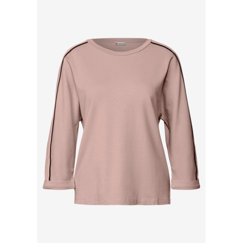 Street one LTD QR SHIRT W.DECO TAPE