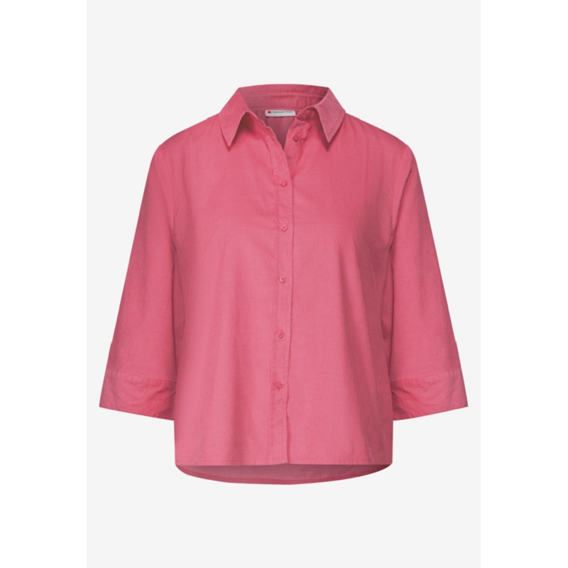 Street one LTD QR CORDUROY SHIRTCOLLAR BLOUSE