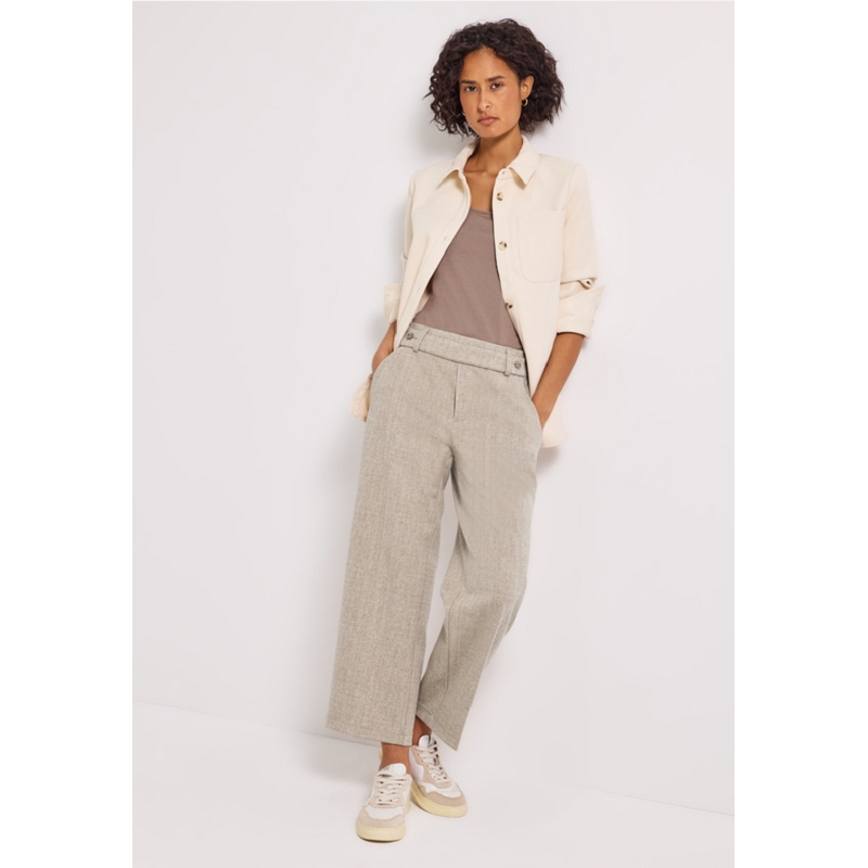 Street one STRAIGHT LEG HW MELANGE BELT BUTTON1787701_3