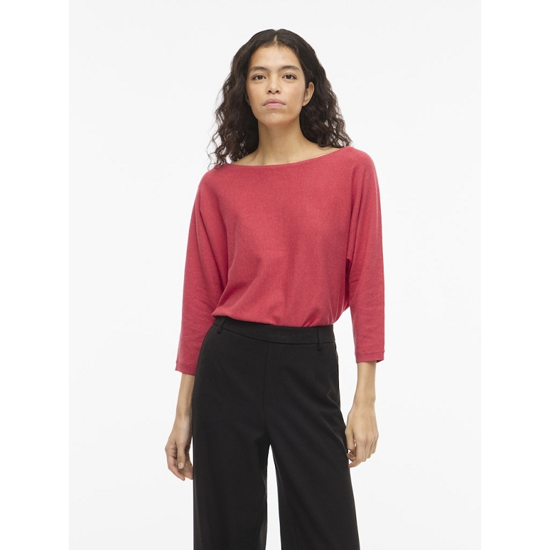 Vila VIMALU BOATNECK 34 SLEEVE KNIT TOPNOOS1803501_2