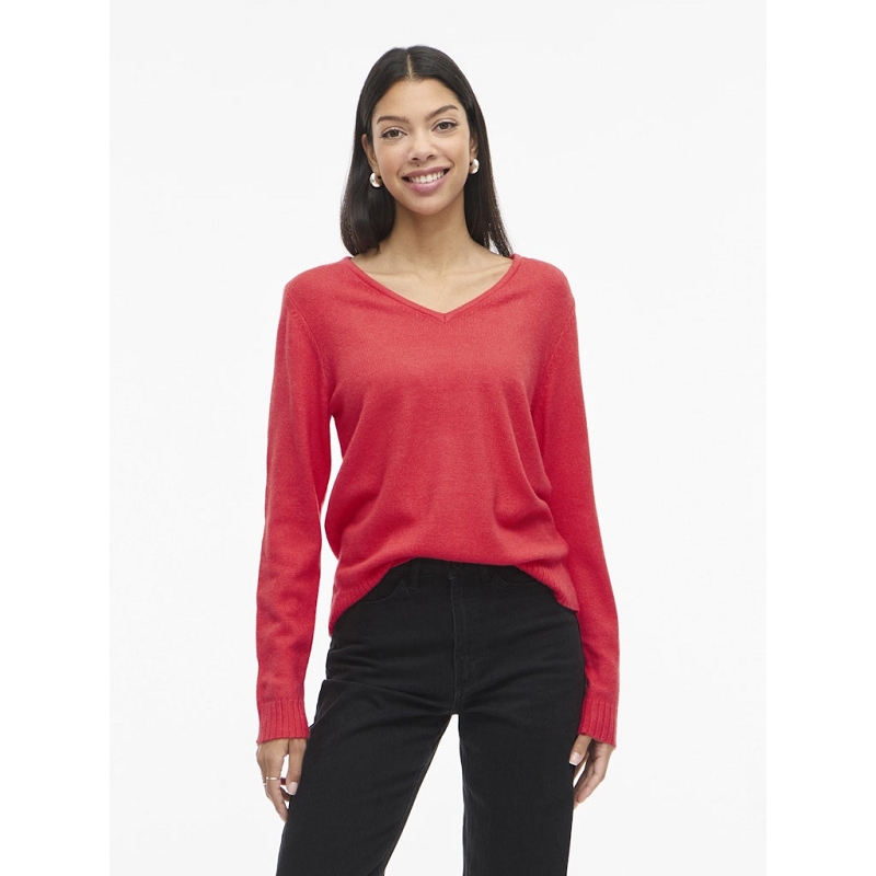 Vila VIRIL VNECK LS KNIT TOP  NOOS1804501_2