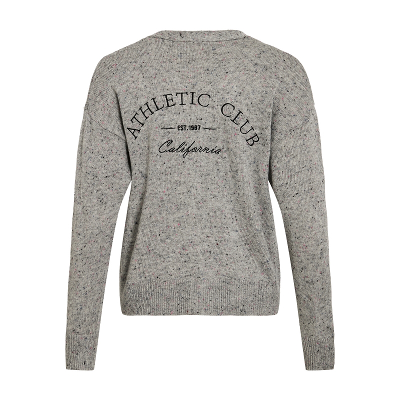 Vila VIMUSVA VNECK LS EMB KNT CARDIGAN1808301_2