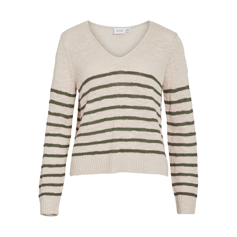 Vila VIPOCA REV VNECK LS KNIT TOPPB1808703_2