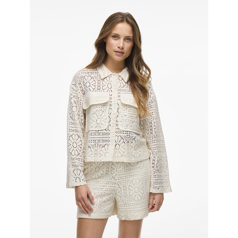 Vila VIMERINDA CROCHET LS CARDIGANBFS11808901_2