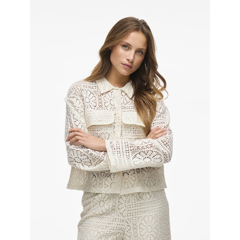 Vila VIMERINDA CROCHET LS CARDIGANBFS11808901_3