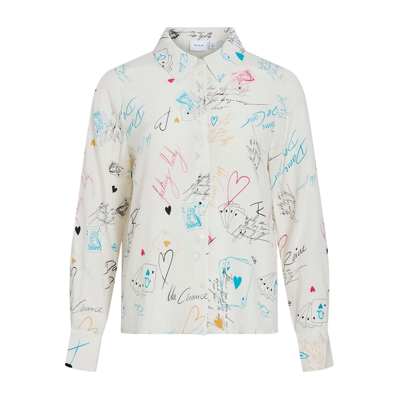Vila VIDEBBIE ACE LS SHIRTC35