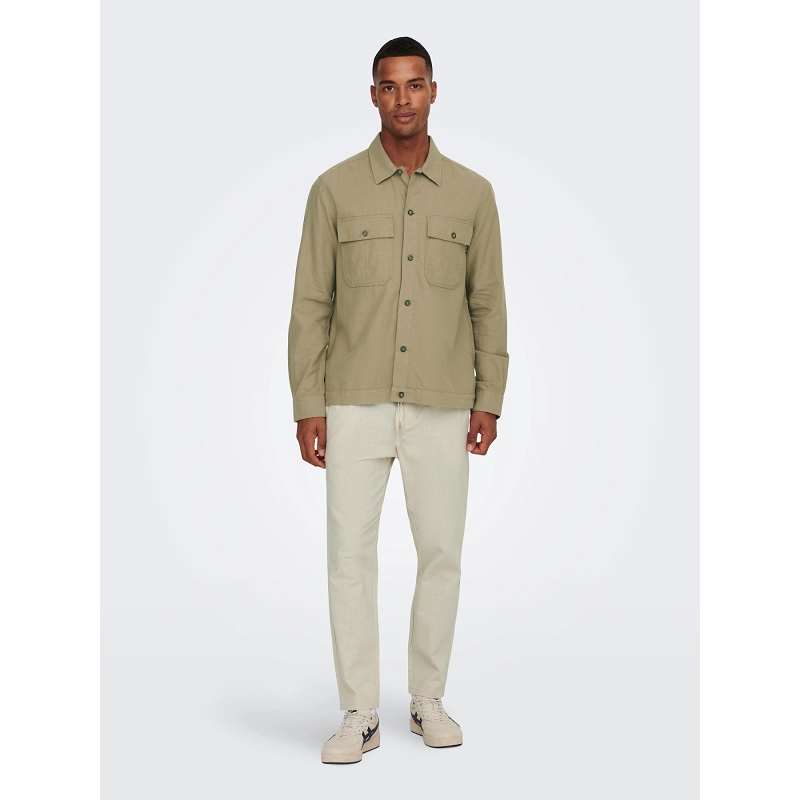 Only and sons ONSLINUS CROP 0007 COT LIN PNT NOOS1815801_2