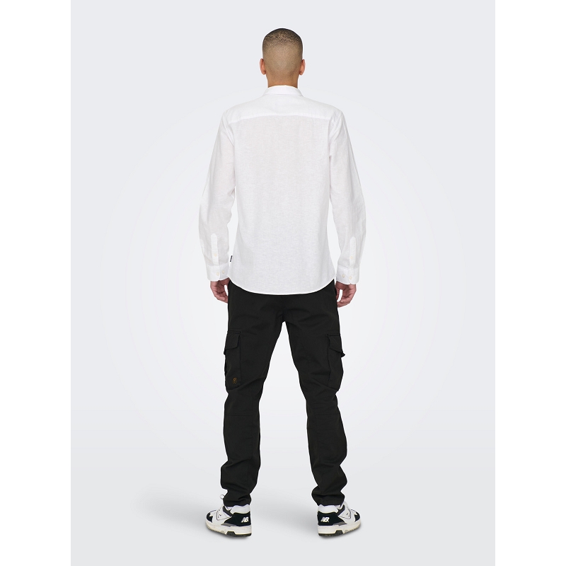 Only and sons ONSCAIDEN LIFE LS SOLID LINEN BLEND NOOS1815901_5