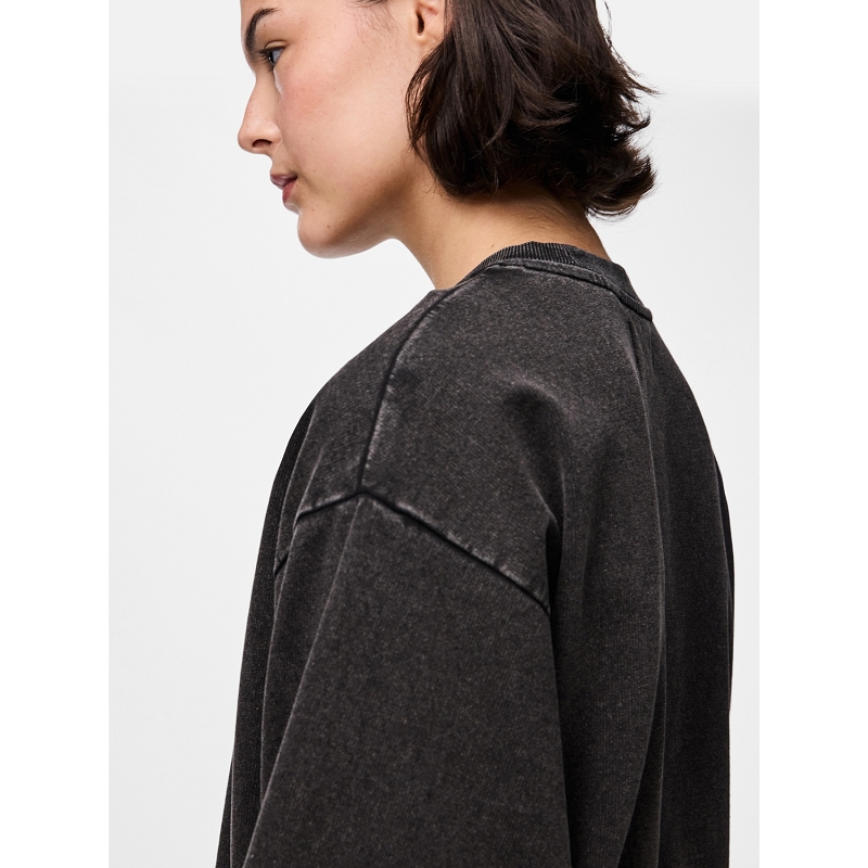 Pieces PCCHILLI LS WASHED LOOSE SWEAT NOOS BC1820401_2
