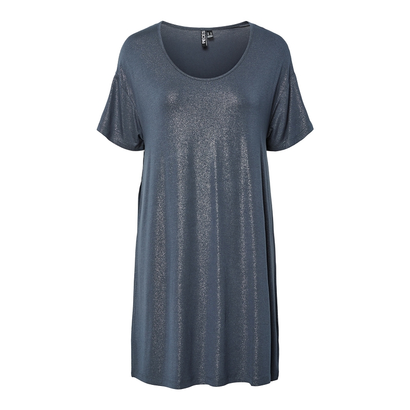 Pieces PCALICE SS GLITTER DRESS JRS NOOS BC