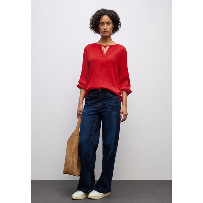Street one STRUCTURED TUNIC BLOUSE W TAPEDETAILS1822001_2