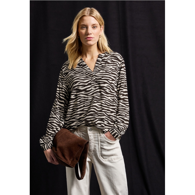 Street one LTD QR SPLITNECK TUNIC BLOUSEAOP1823001_2