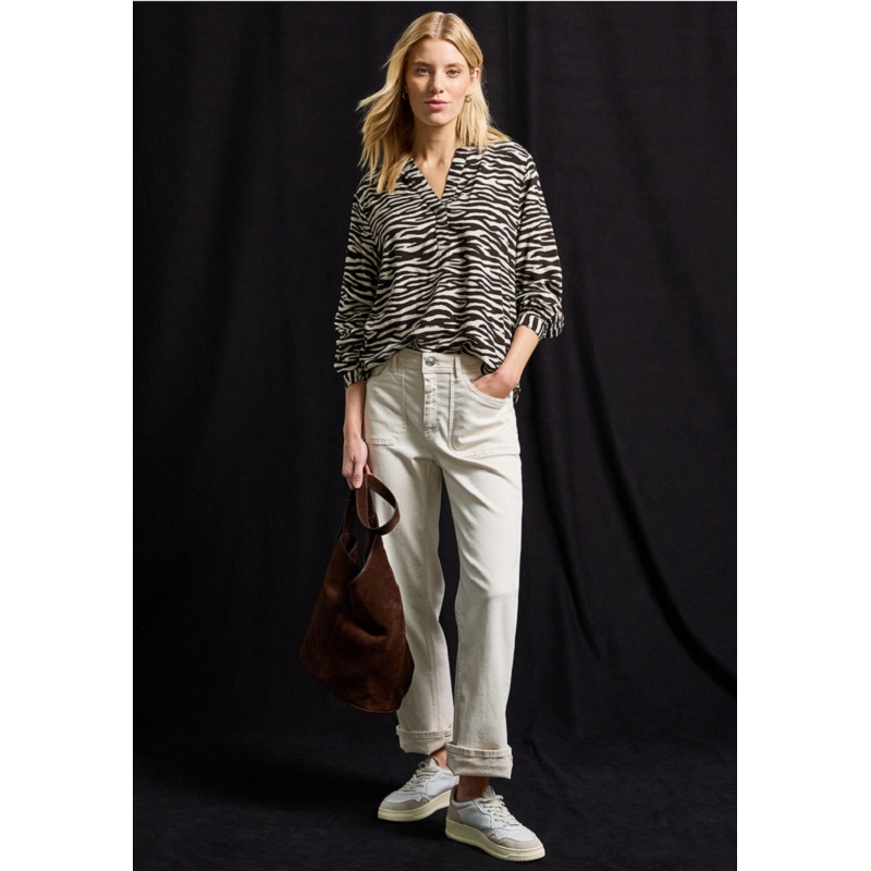 Street one LTD QR SPLITNECK TUNIC BLOUSEAOP1823001_4
