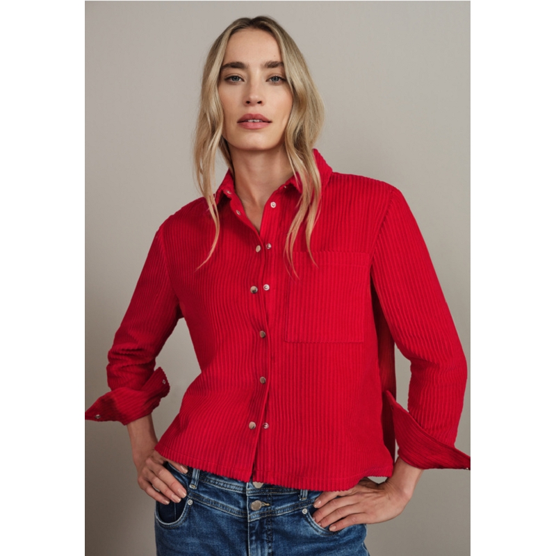 Street one LTD QR COURDUROY SHIRTCOLLAR BLOUSE W1823301_2