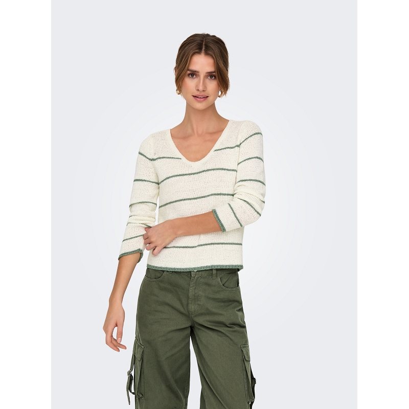 Only GEENA LS VNECK KNT NOOS1827401_2