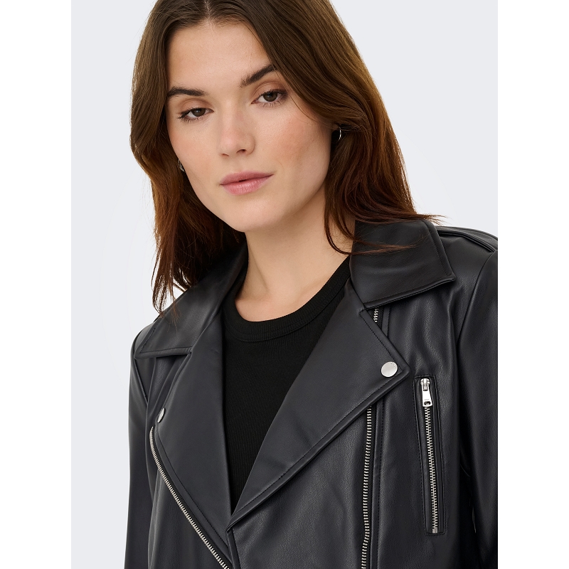 Only CARMEN FAUX LEATHER BIKER CC OTW1827701_4