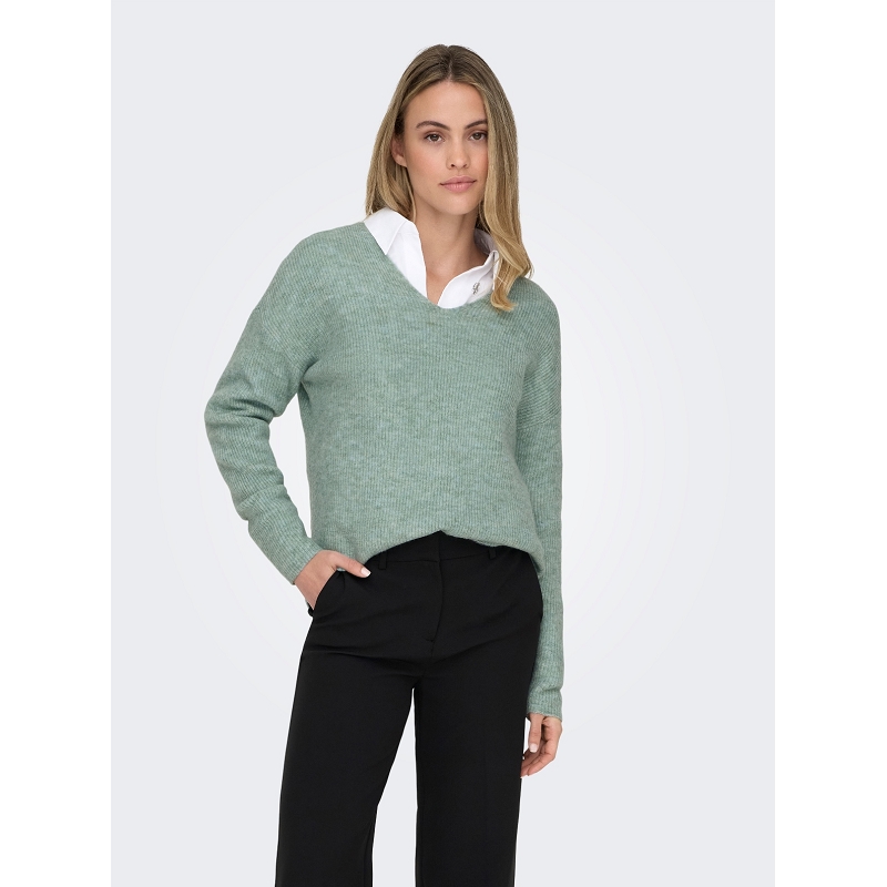 Only CAMILLA VNECK LS PULLOVER KNT NOOS1828401_2