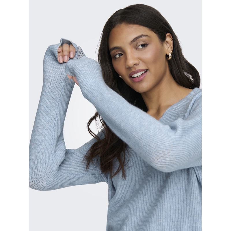 Only CAMILLA VNECK LS PULLOVER KNT NOOS1828402_2