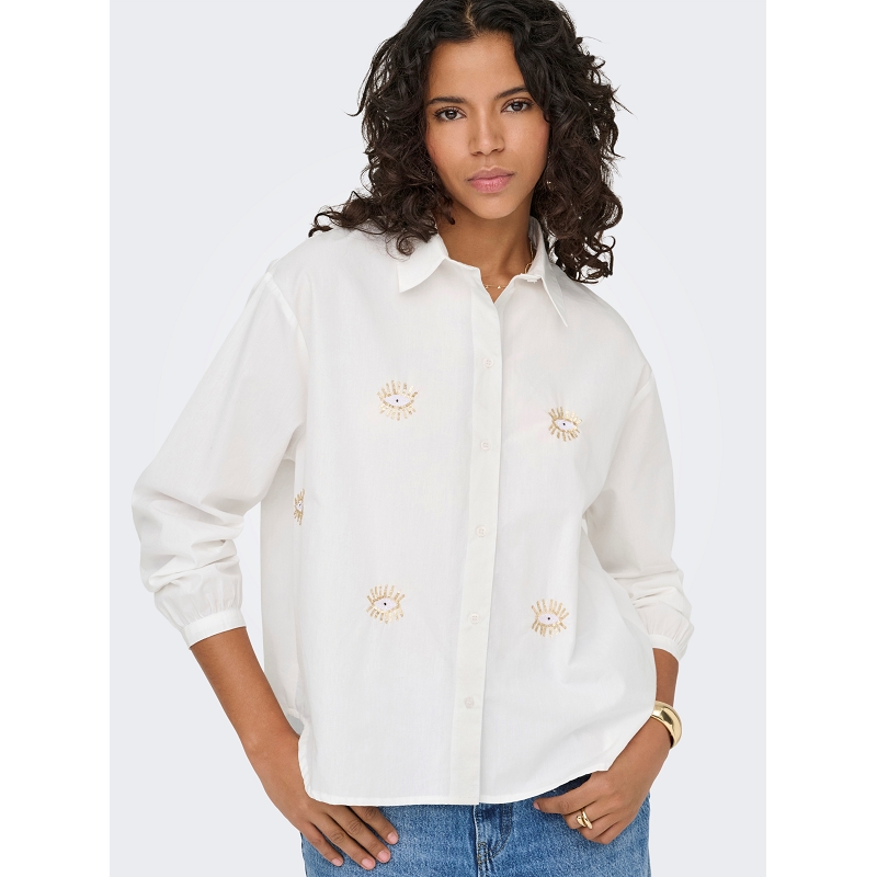 Only MUYA LS EYE SHIRT WVN CS