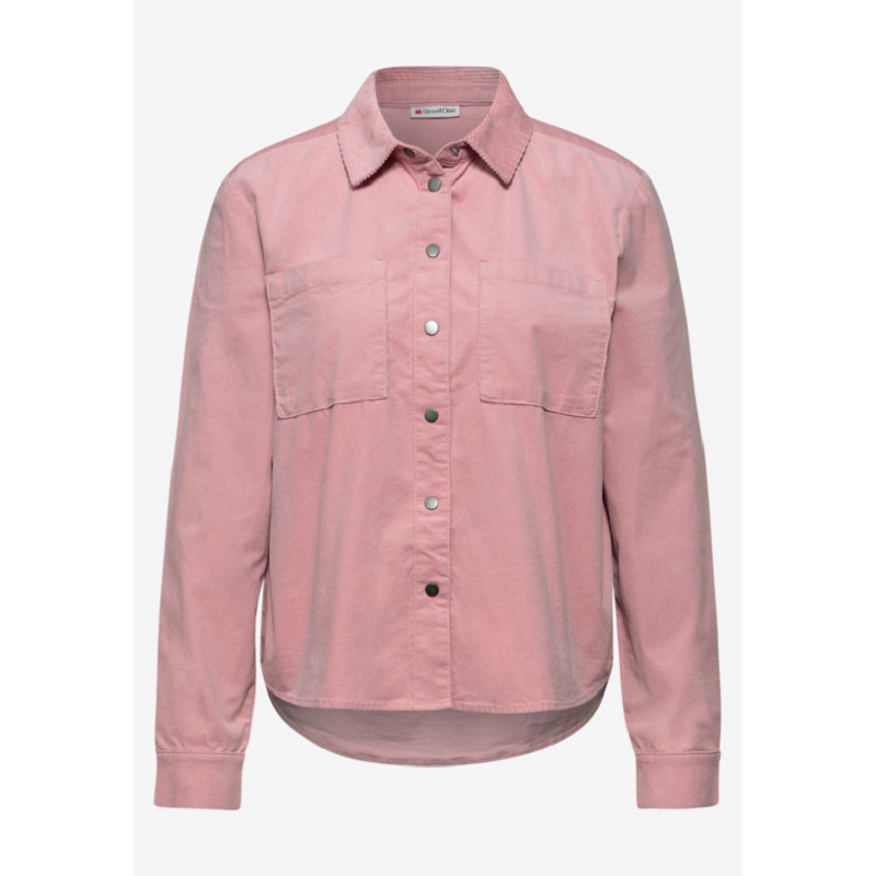 Street one CORDUROY MIX BLOUSE