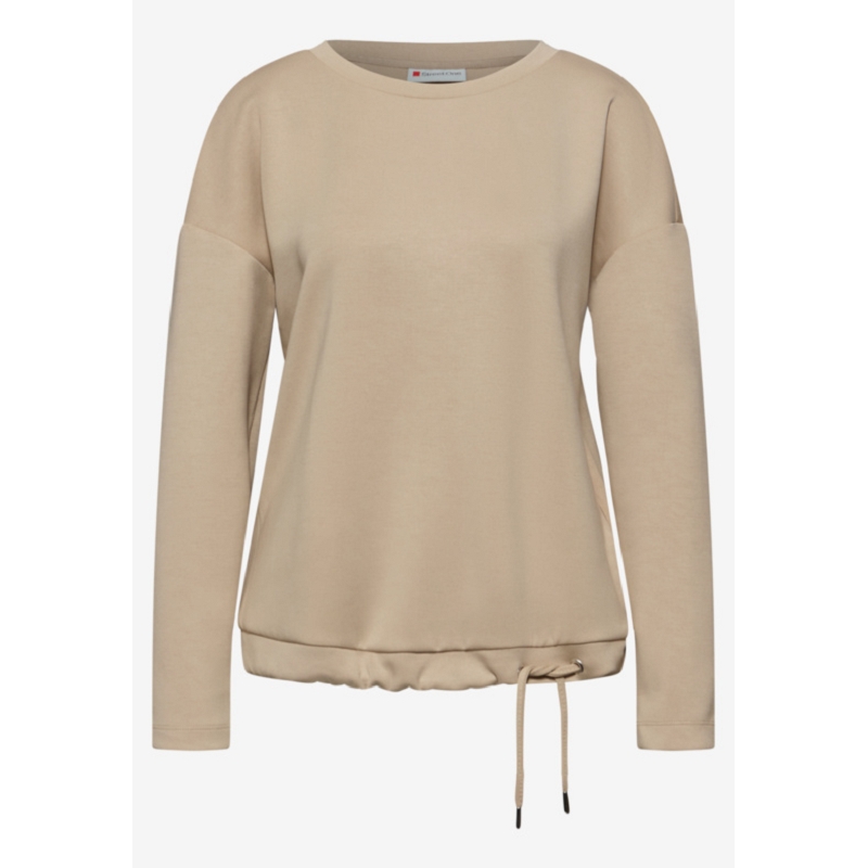 Street one SILK LOOK SHIRT W.DRAW STRING