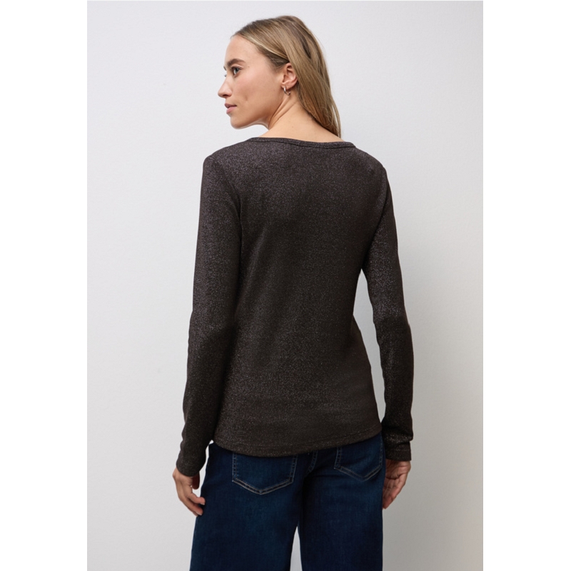 Street one BASIC SHINY SHIRT W.BUTTON PANEL1874101_3