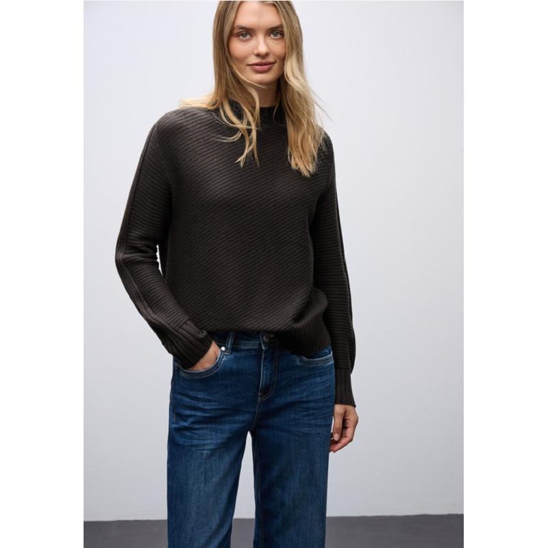 Street one SEAMLESS STRUCTURE SWEATER1874501_2