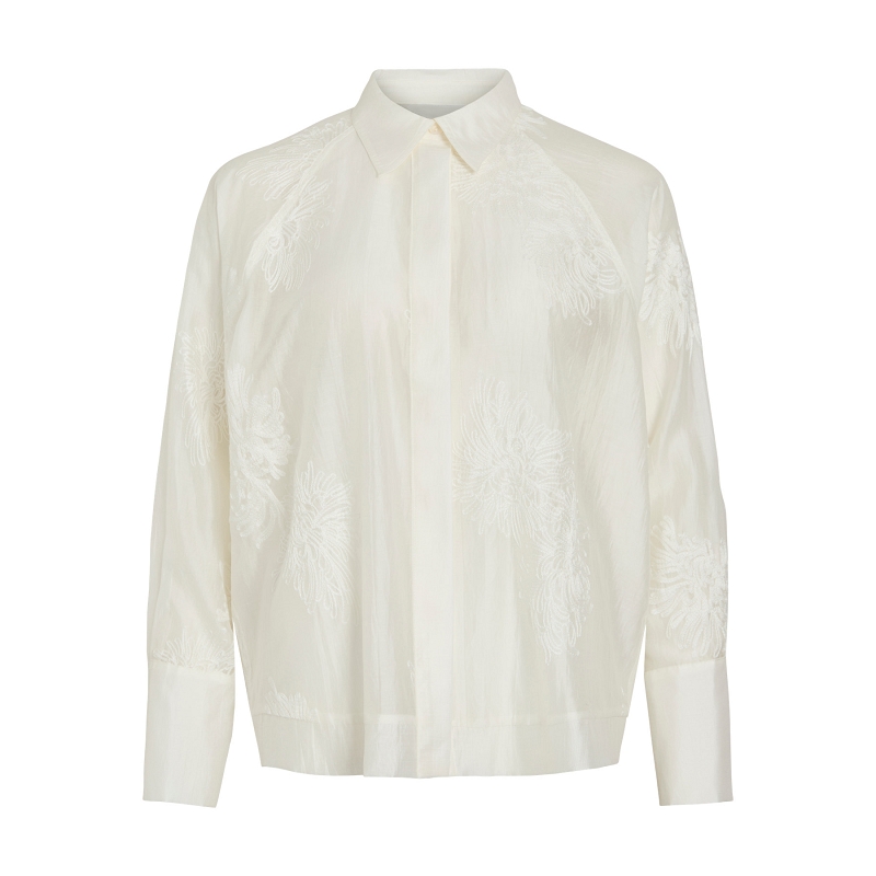 Rouge edit ROUVANNA LS OVERSIZE SHIRT